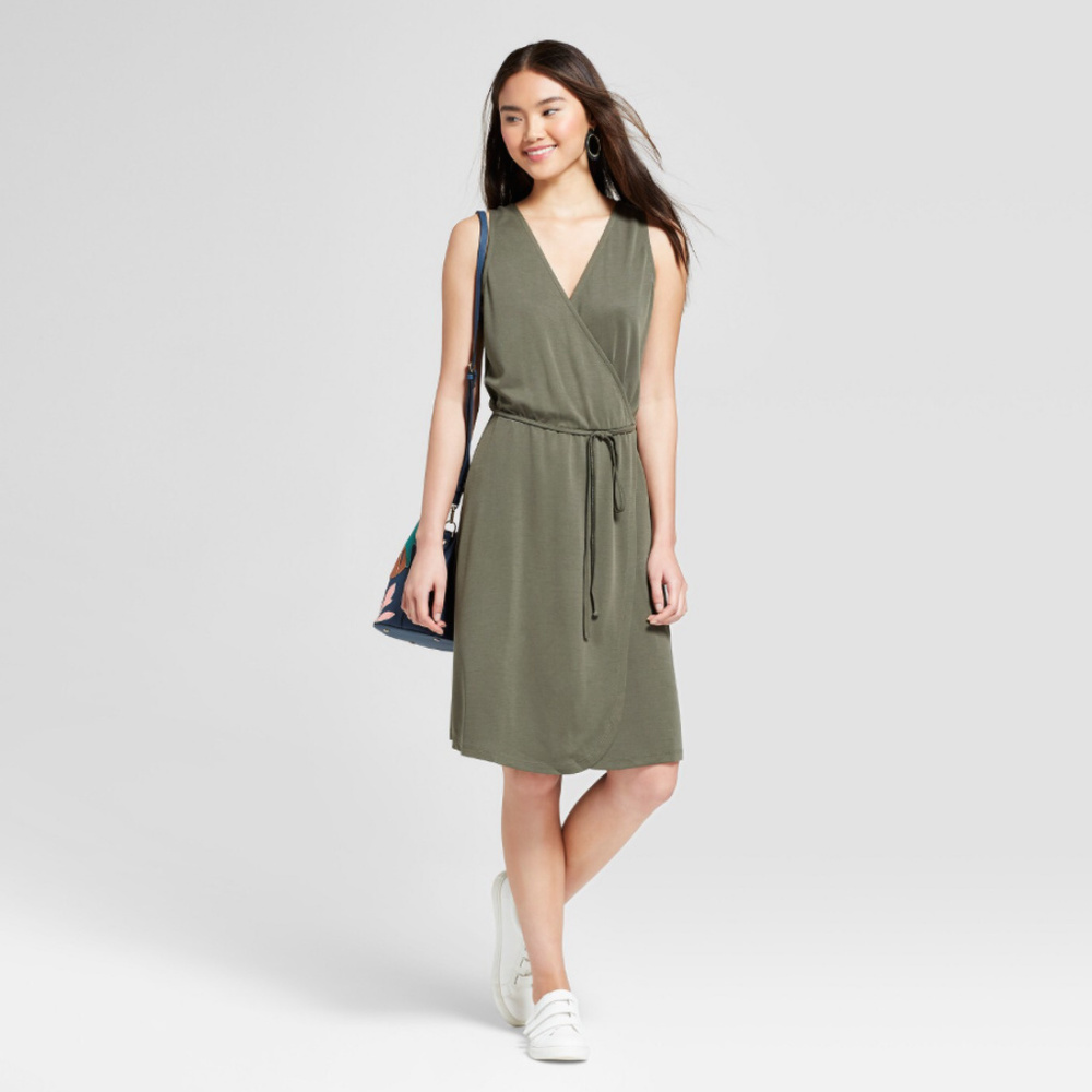 Woman's Knit Wrap Dress